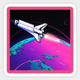 Space Shuttle Sticker